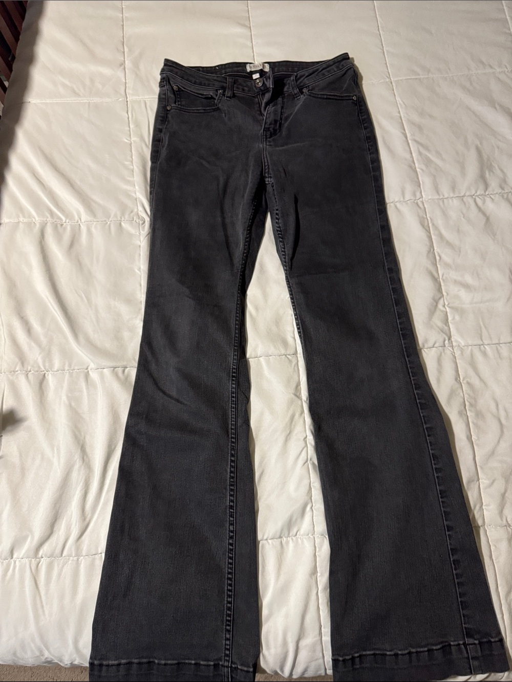 Shyanne Black Boot Cut Flare Jeans